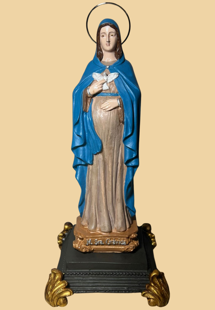 Nossa Senhora Grávida - Resplendor - 22cm